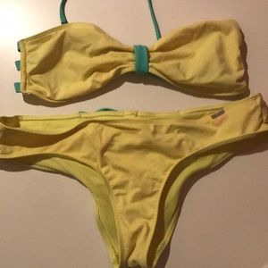 Yellow Hollister Bikini